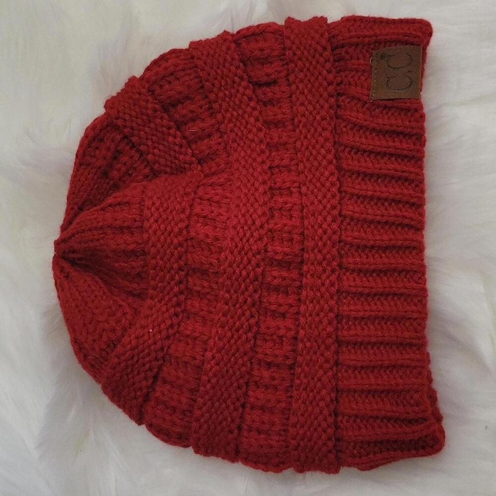 C.C Beanie Red